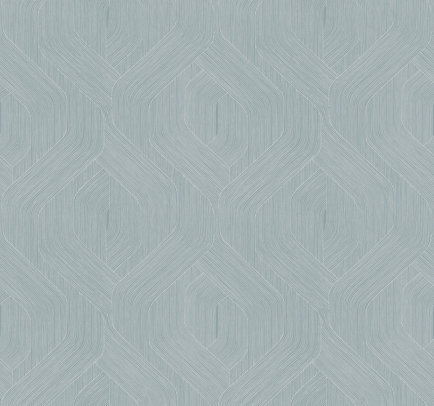 York Wallcoverings Natural Discovery Fine Line Blue Geometric Wallpaper Transitional Geometrics Blues   - NT6194