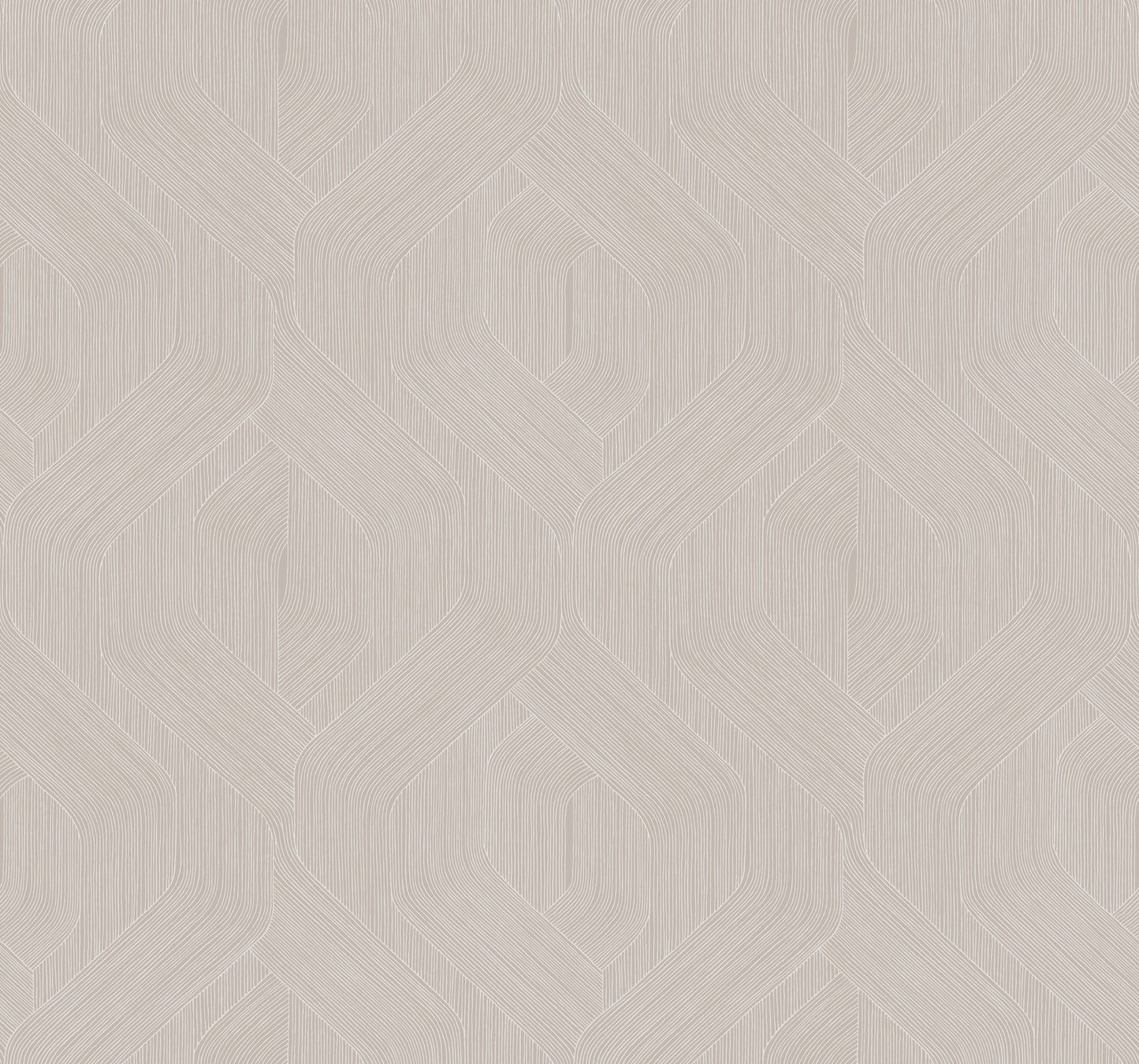 York Wallcoverings Natural Discovery Fine Line Taupe Geometric Wallpaper Transitional Geometrics Browns   - NT6195