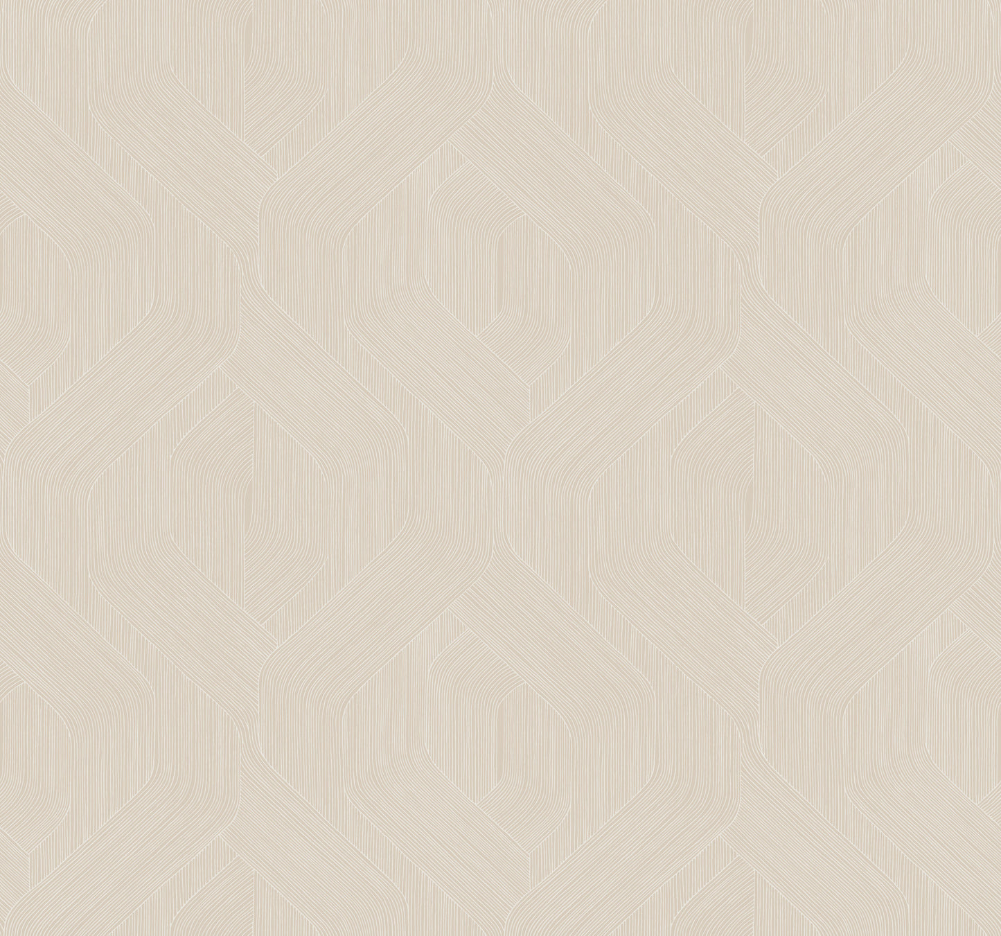 York Wallcoverings Natural Discovery Fine Line Beige Geometric Wallpaper Transitional Geometrics Beiges   - NT6196
