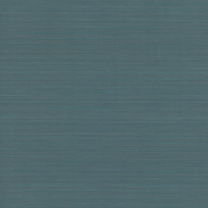 York Wallcoverings Natural Discovery Quiet Vista Indigo Wallpaper Traditional Faux Grasscloth Blues   - NT6201N