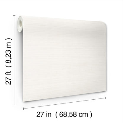 York Wallcoverings Natural Discovery Quiet Vista Pearl Wallpaper Traditional Faux Grasscloth Whites and Off-Whites   - NT6202N