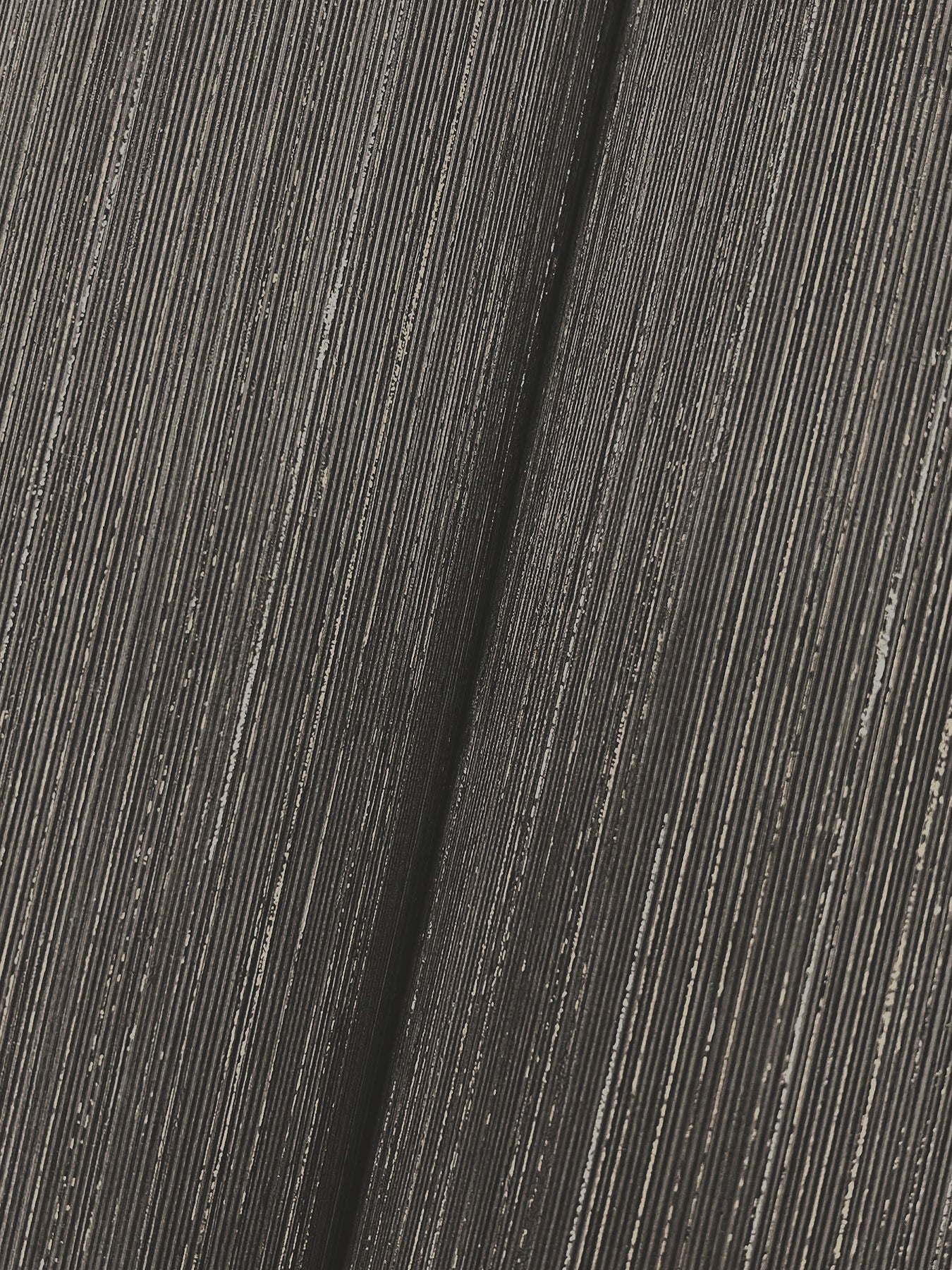 York Wallcoverings Natural Discovery Quiet Vista Ebony Wallpaper Traditional Faux Grasscloth Blacks   - NT6203N