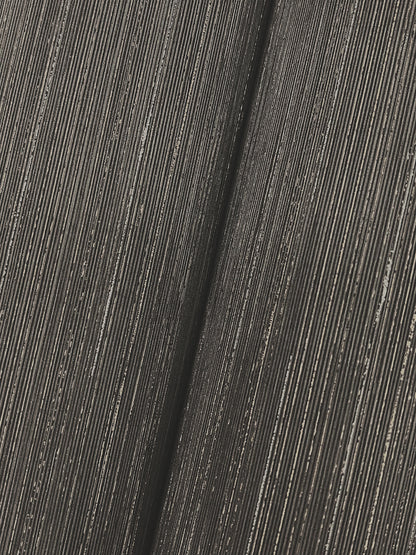 York Wallcoverings Natural Discovery Quiet Vista Ebony Wallpaper Traditional Faux Grasscloth Blacks   - NT6203N