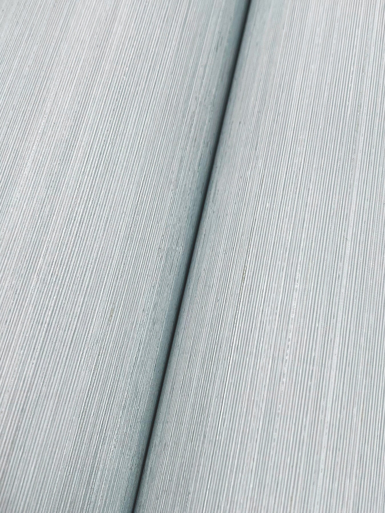 York Wallcoverings Natural Discovery Quiet Vista Mist Wallpaper Traditional Faux Grasscloth Blues   - NT6205N