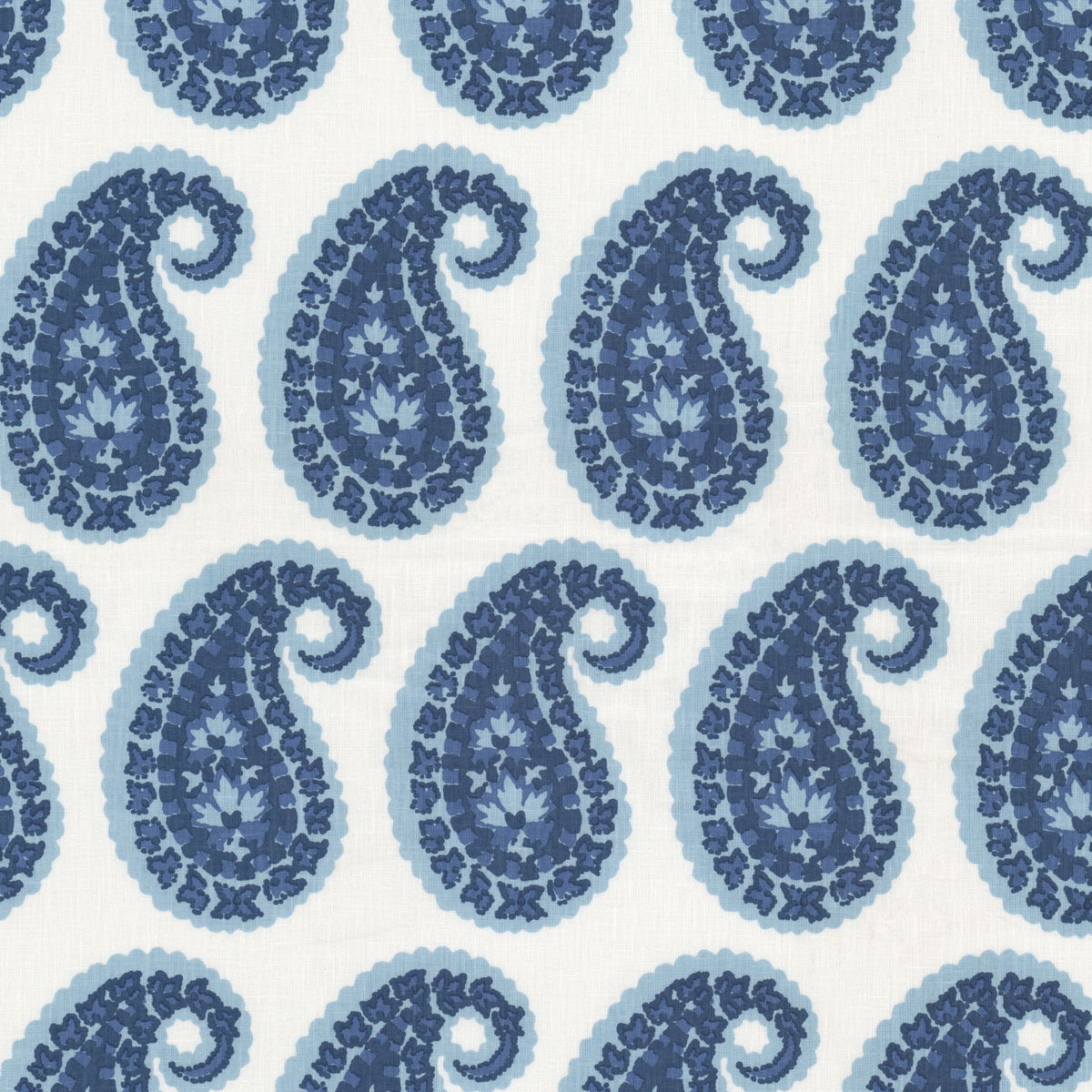 STOUT TEXTILES  MULTIPURPOSE,PRINT TRADITIONAL, PAISLEY HARBOR,LAKE   - NUBI-1