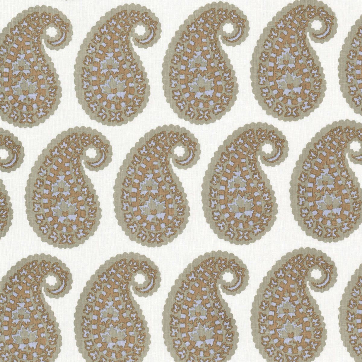 STOUT TEXTILES  MULTIPURPOSE,PRINT TRADITIONAL, PAISLEY THISTLE   - NUBI-4
