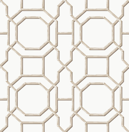 York Wallcoverings NuWallpaper Sanya Sand Peel and Stick Wallpaper Graphics Nautical Sand  Current Peel & Stick - NUS6504