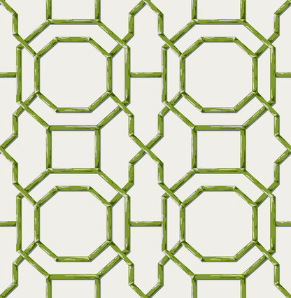 York Wallcoverings NuWallpaper Sanya Green Peel and Stick Wallpaper Graphics Nautical Green  Current Peel & Stick - NUS6505