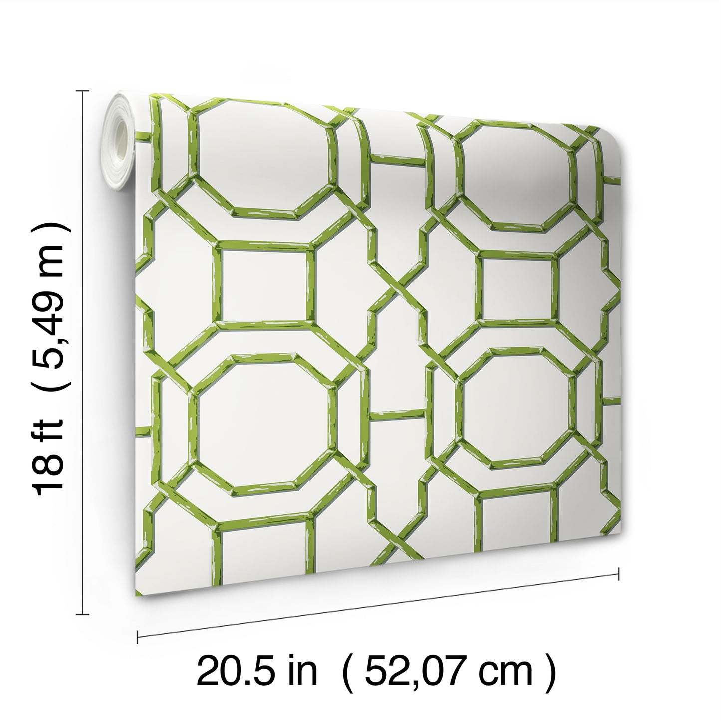 York Wallcoverings NuWallpaper Sanya Green Peel and Stick Wallpaper Graphics Nautical Green  Current Peel & Stick - NUS6505