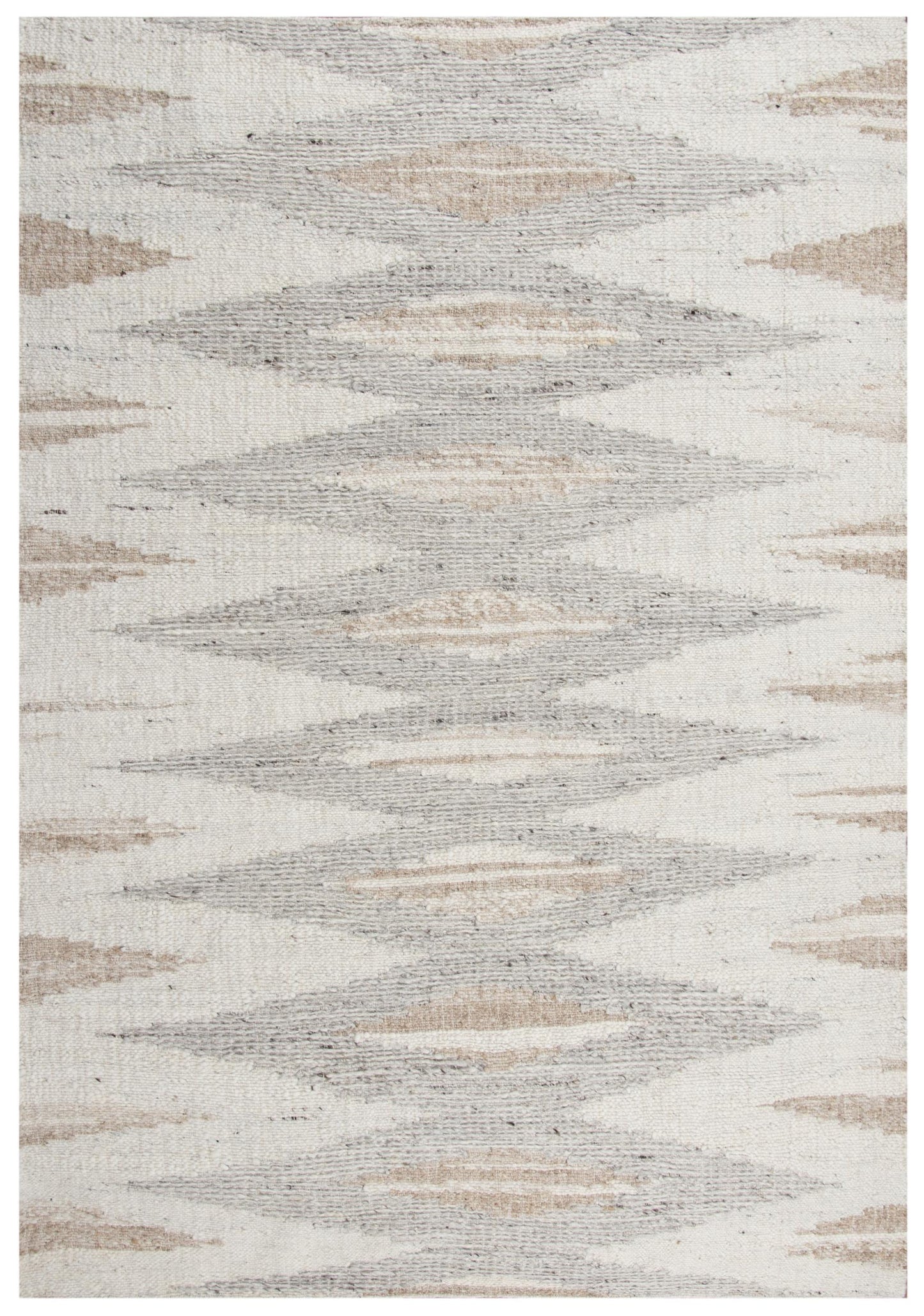 Rustic lodge style rug, 8' x 10'.