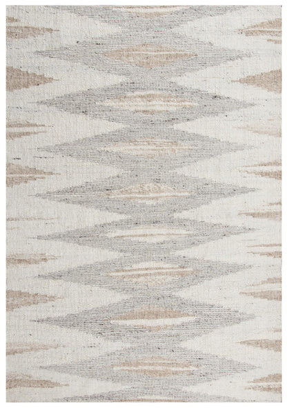 Rustic lodge style rug, 8' x 10'.