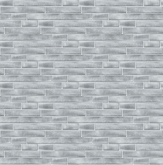 Brushed-Metal-Tile-NextWall-Peel-&-Stick-NW34608