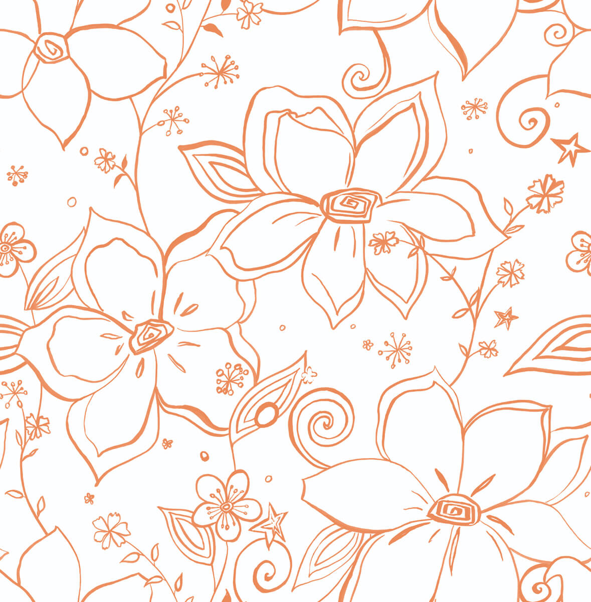 Linework-Floral-NextWall-Peel-&-Stick-NW34905