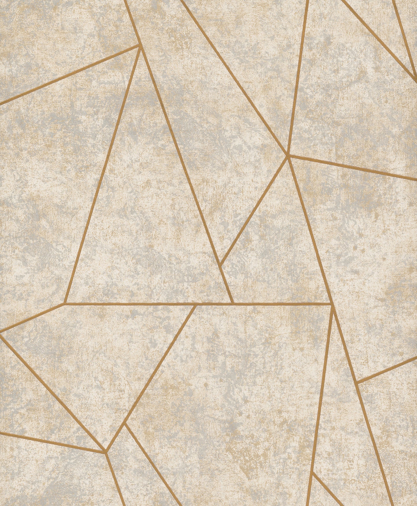 York Wallcoverings Antonina Vella Modern Metals Nazca Neutral and Gold Wallpaper  Metallics Neutrals   - NW3504