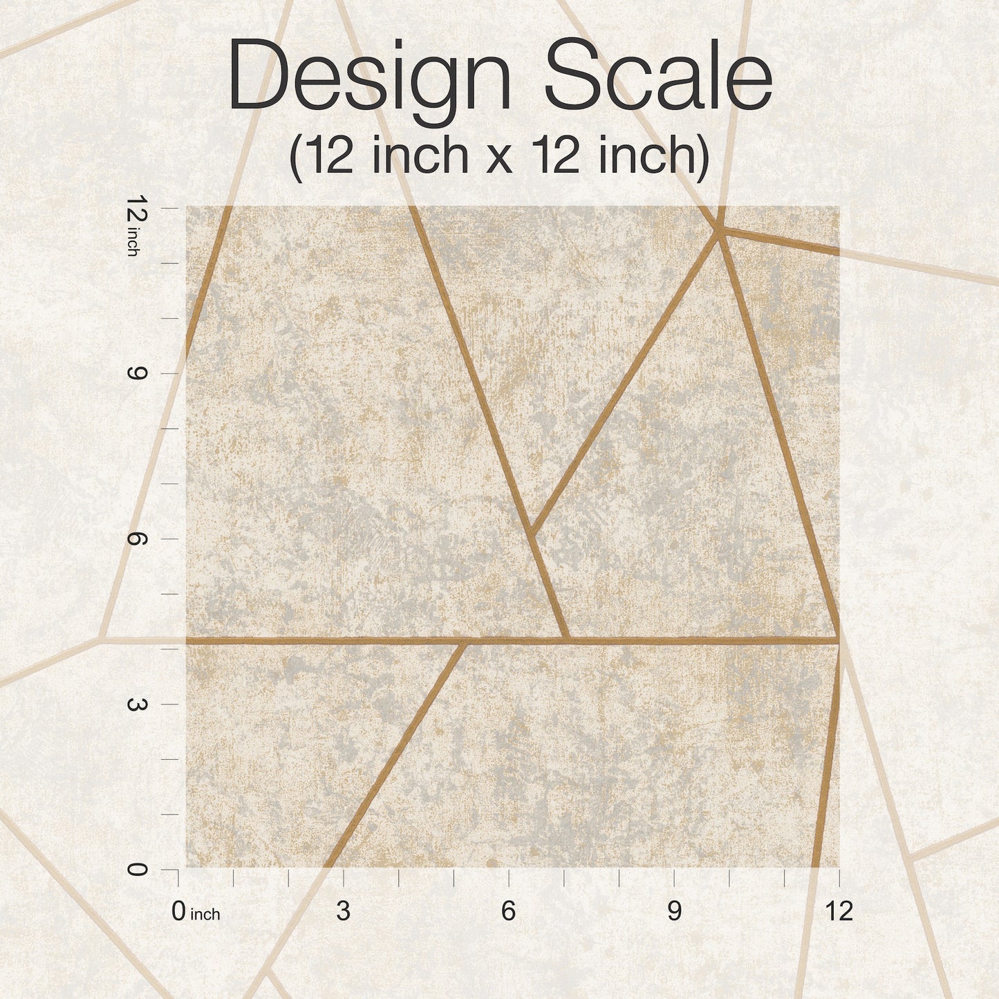 York Wallcoverings Antonina Vella Modern Metals Nazca Neutral and Gold Wallpaper  Metallics Neutrals   - NW3504