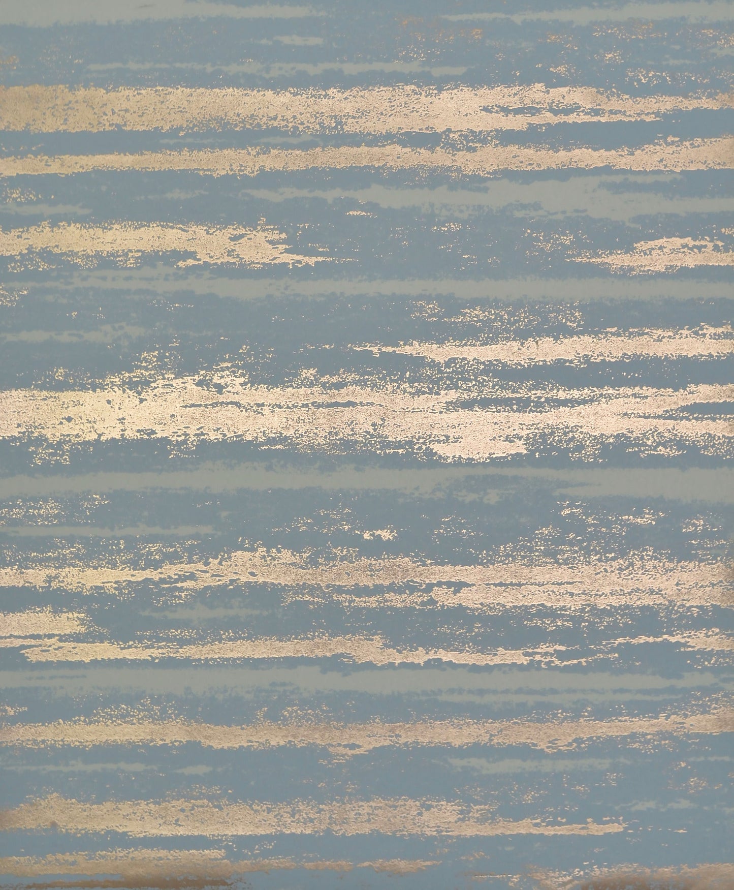 York Wallcoverings Antonina Vella Atmosphere Teal and Gold Wallpaper  Stripes Blues   - NW3543