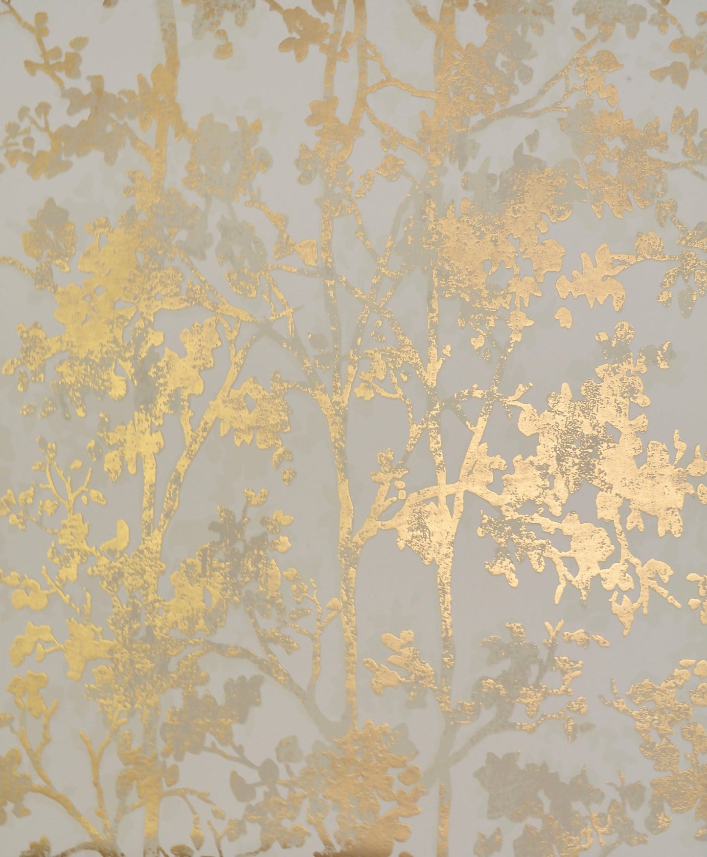 York Wallcoverings York Wallcoverings Shimmering Foliage Almond and Gold Wallpaper  Botanical Neutrals   - NW3582