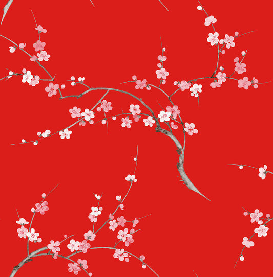 Cherry-Blossom-Floral-NextWall-Peel-&-Stick-NW38301