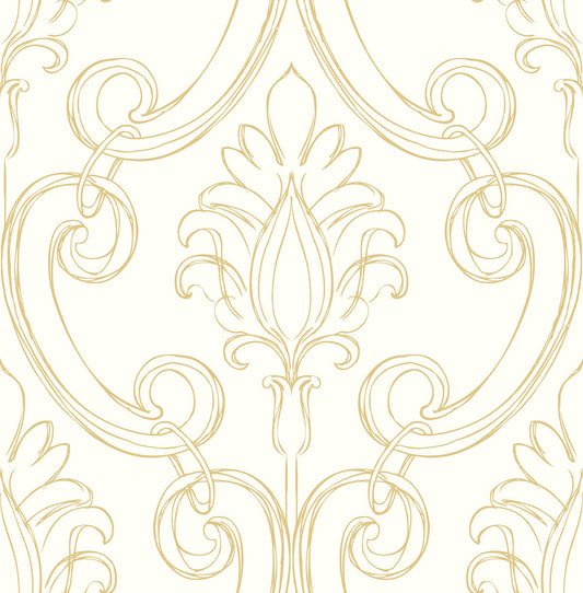 Sketched-Damask-NextWall-Peel-&-Stick-NW39405