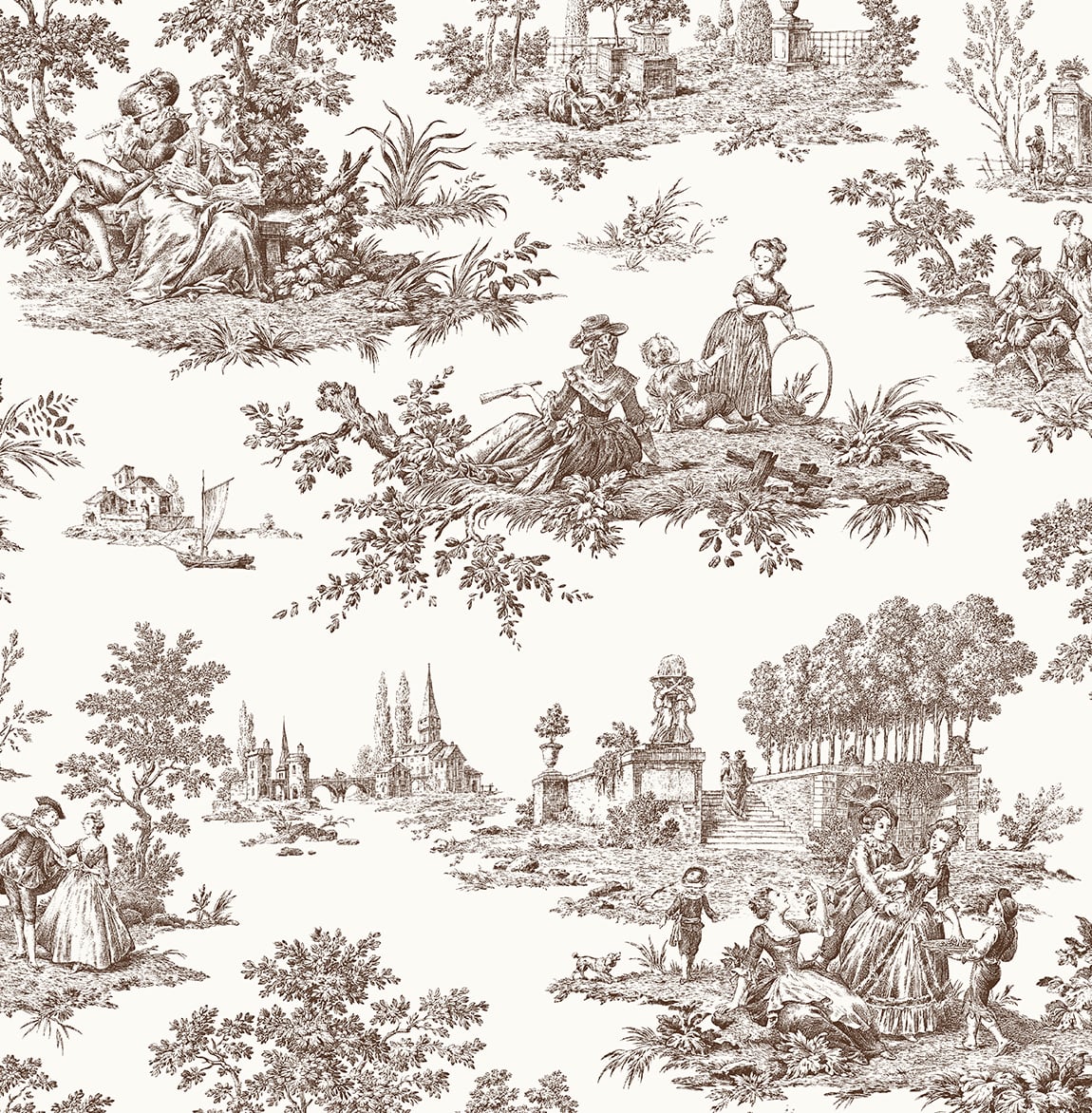 Chateau-Toile-NextWall-Peel-&-Stick-NW43307