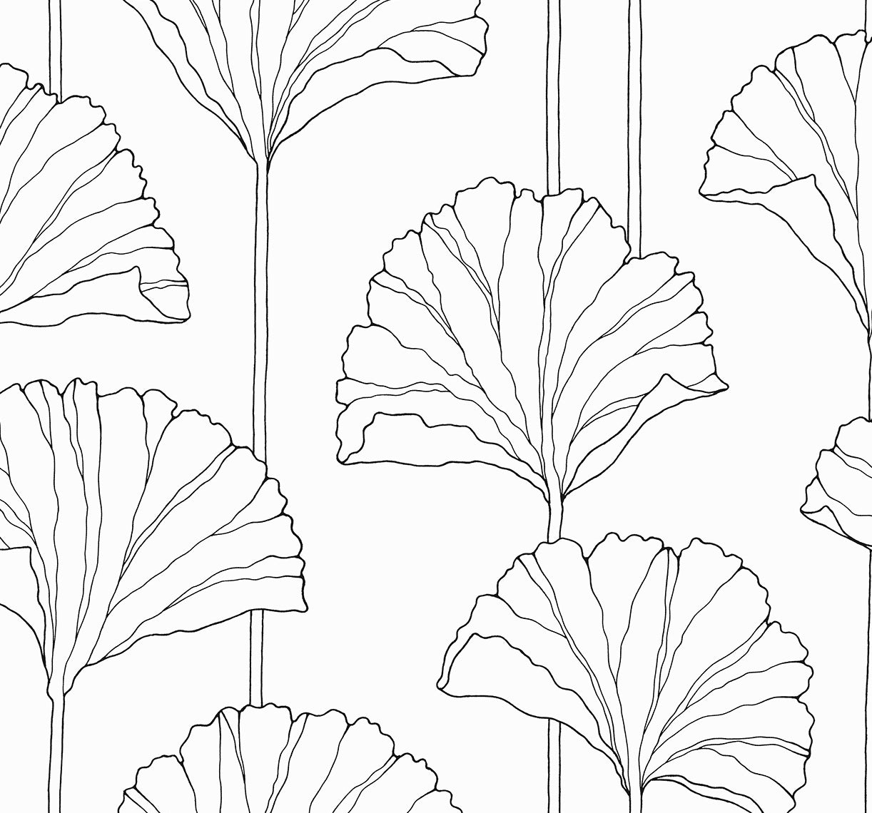 Gingko-Leaf-NextWall-Peel-&-Stick-NW47200