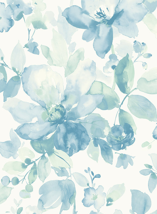 Watercolor-Flower-NextWall-Peel-&-Stick-NW47804