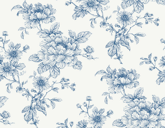 Sketched-Floral-NextWall-Peel-&-Stick-NW55702