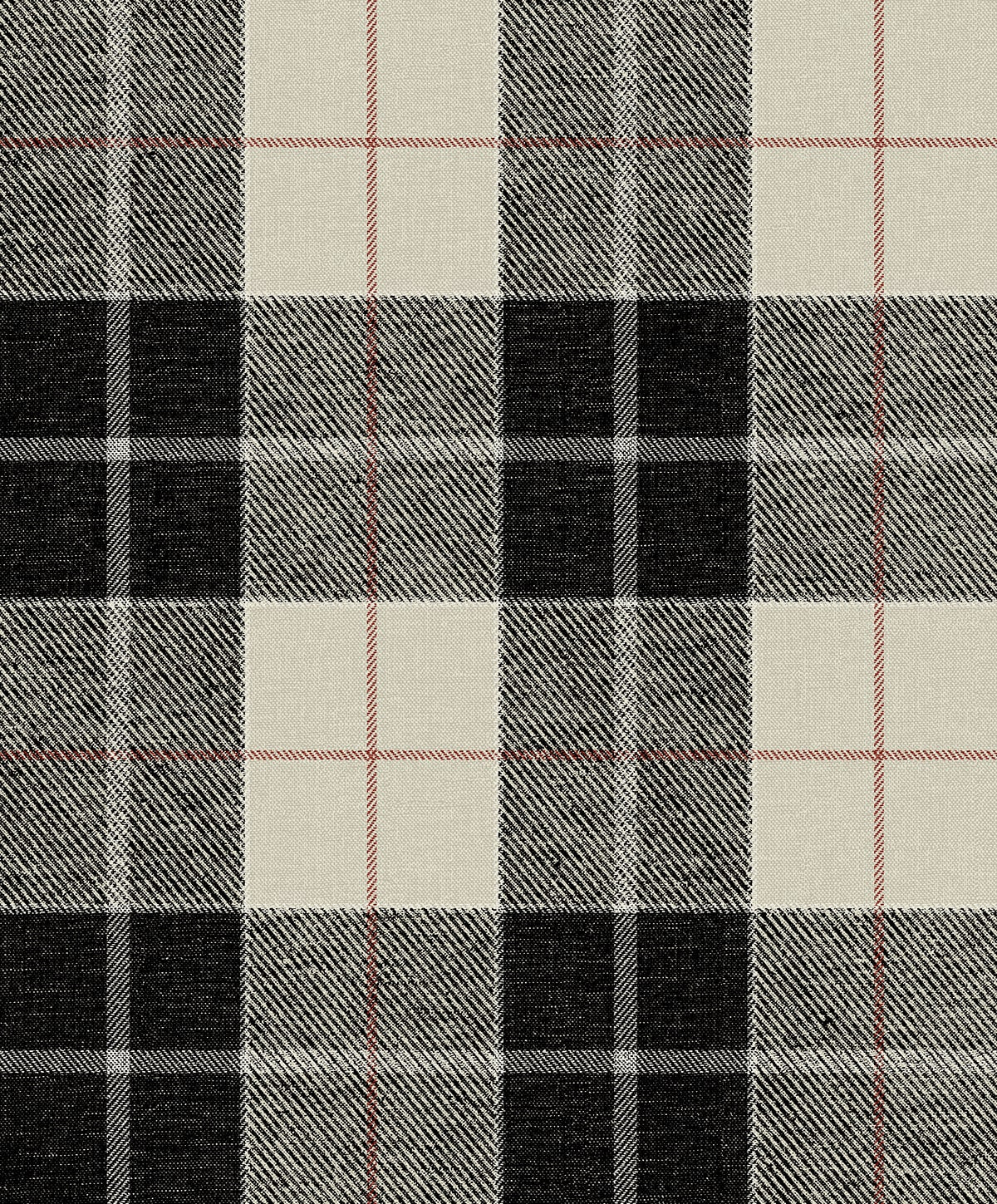 NextWall NextWall Peel & Stick Altarinda Plaid Plaid Traditional Black   - NW58100