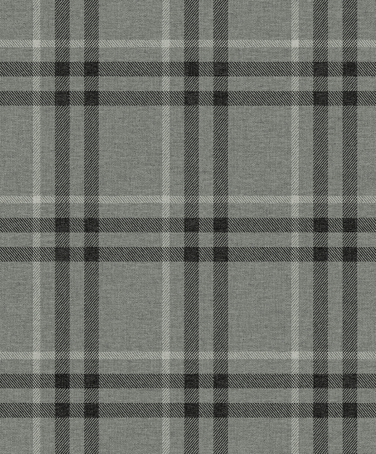 NextWall NextWall Peel & Stick Calverlay Plaid Plaid Traditional Grey   - NW58200