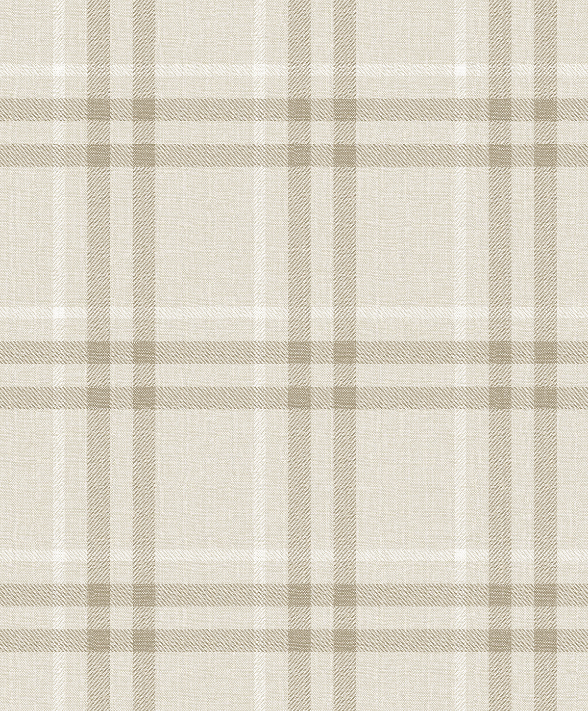NextWall NextWall Peel & Stick Calverlay Plaid Plaid Traditional Beige   - NW58203