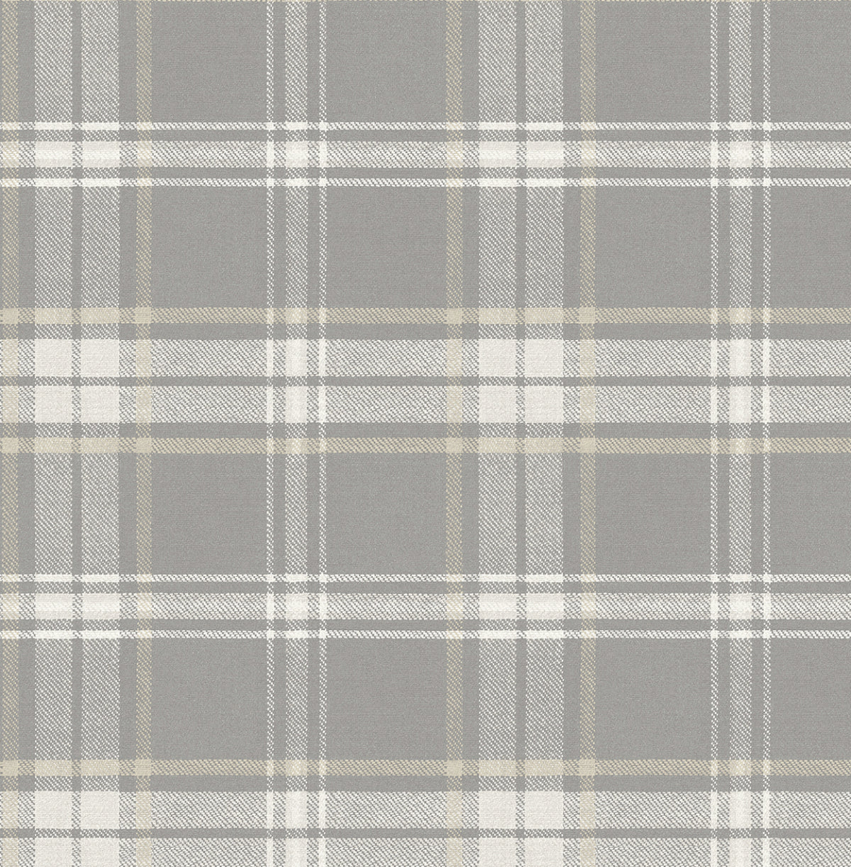 NextWall NextWall Peel & Stick Sennehill Plaid Plaid Traditional Grey   - NW58908