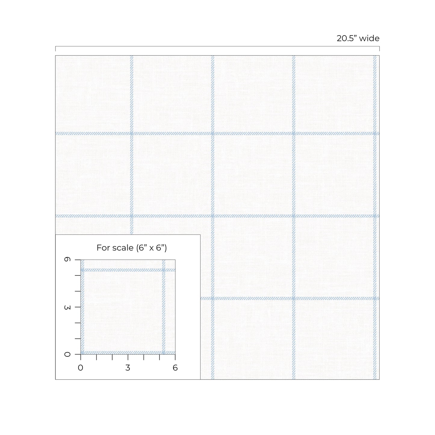 NextWall  Classic Striped Check Check Traditional Blue   - NW60602