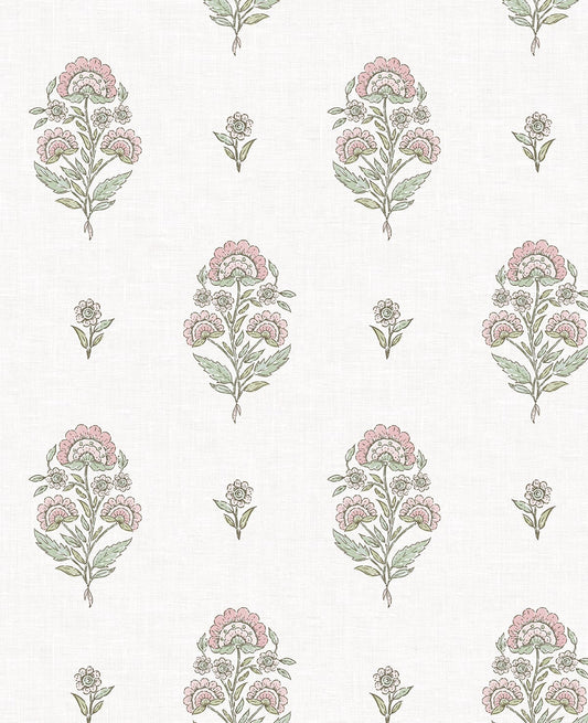 NextWall  Floral Spot Floral Traditional Pink   - NW60701