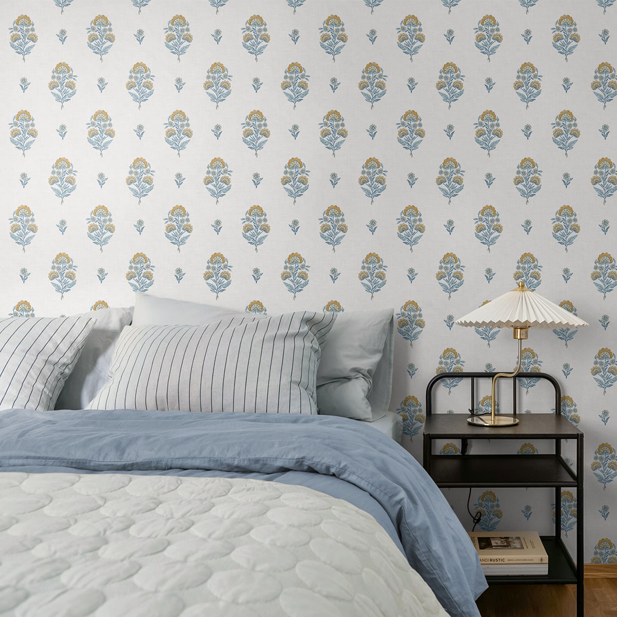 NextWall  Floral Spot Floral Traditional Yellow   - NW60703