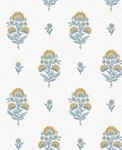 NextWall  Floral Spot Floral Traditional Yellow   - NW60703