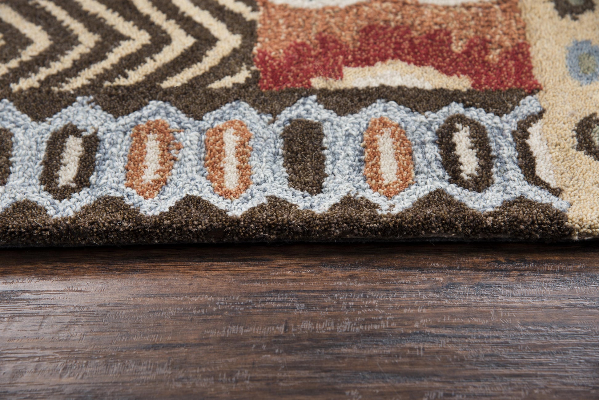 Northwoods rug, rustic lodge style, 8' x 10