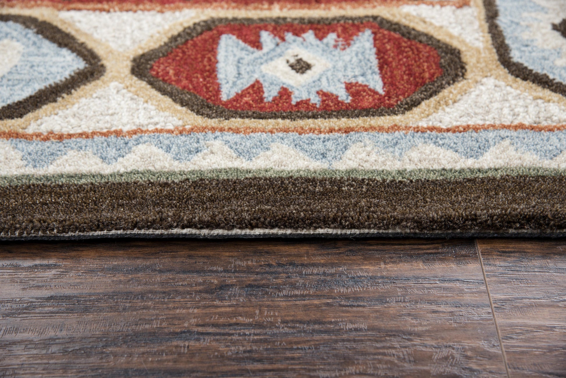 Rustic Lodge rug, 8' x 10'.