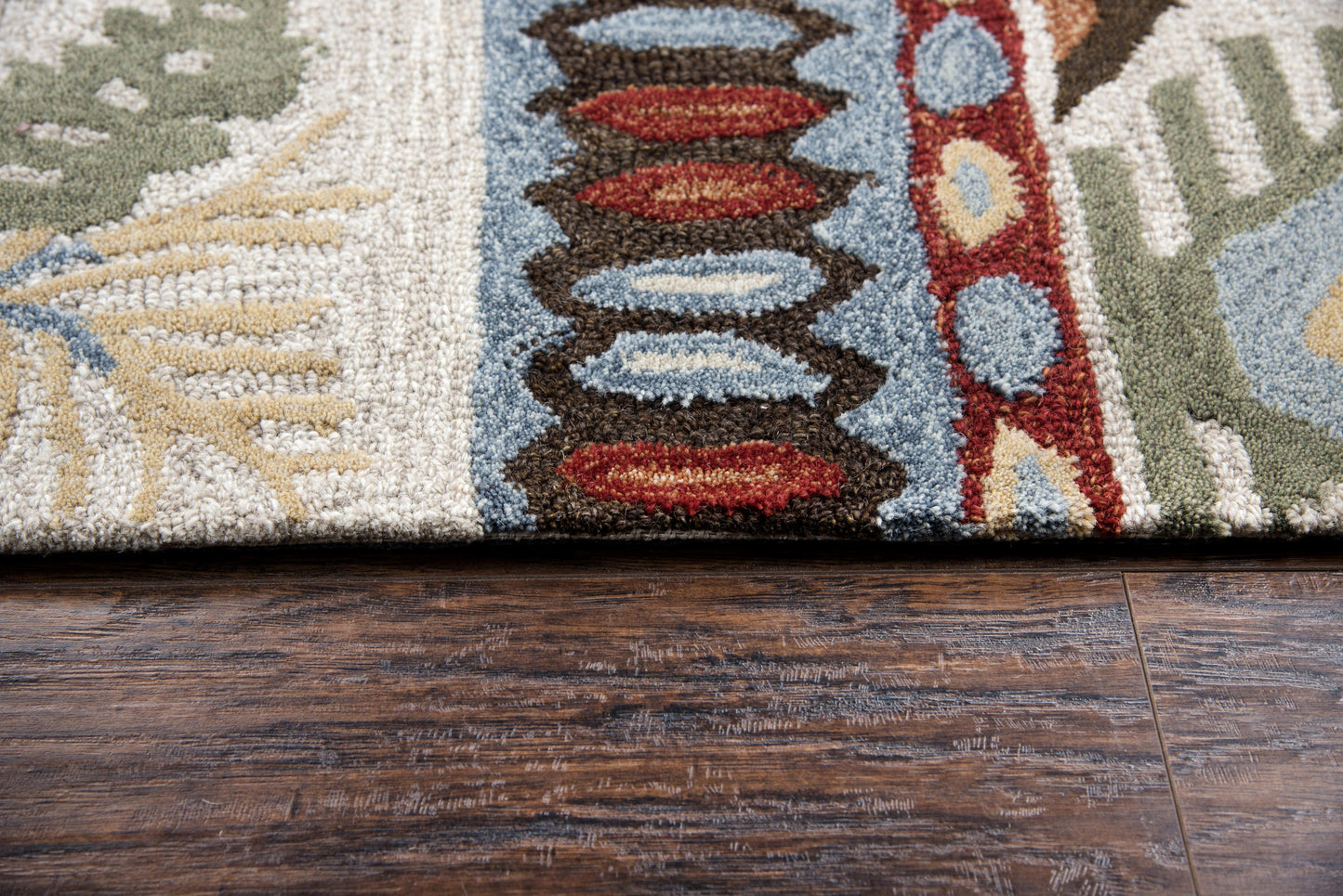 8' x 10' rug, Rustic Lodge style.