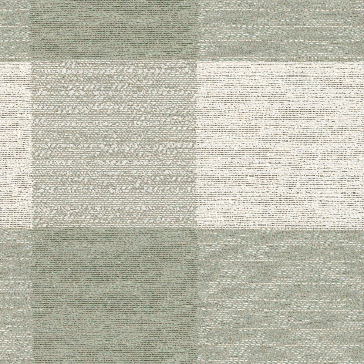 STOUT TEXTILES  UPHOLSTERY,WOVENS TRADITIONAL, PLAID/CHECK SAGE   - OAKM-2