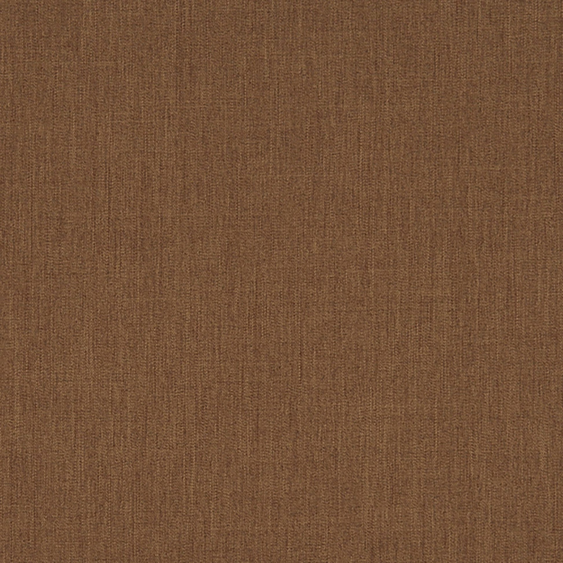 Warm brown woven upholstery fabric swatch.
