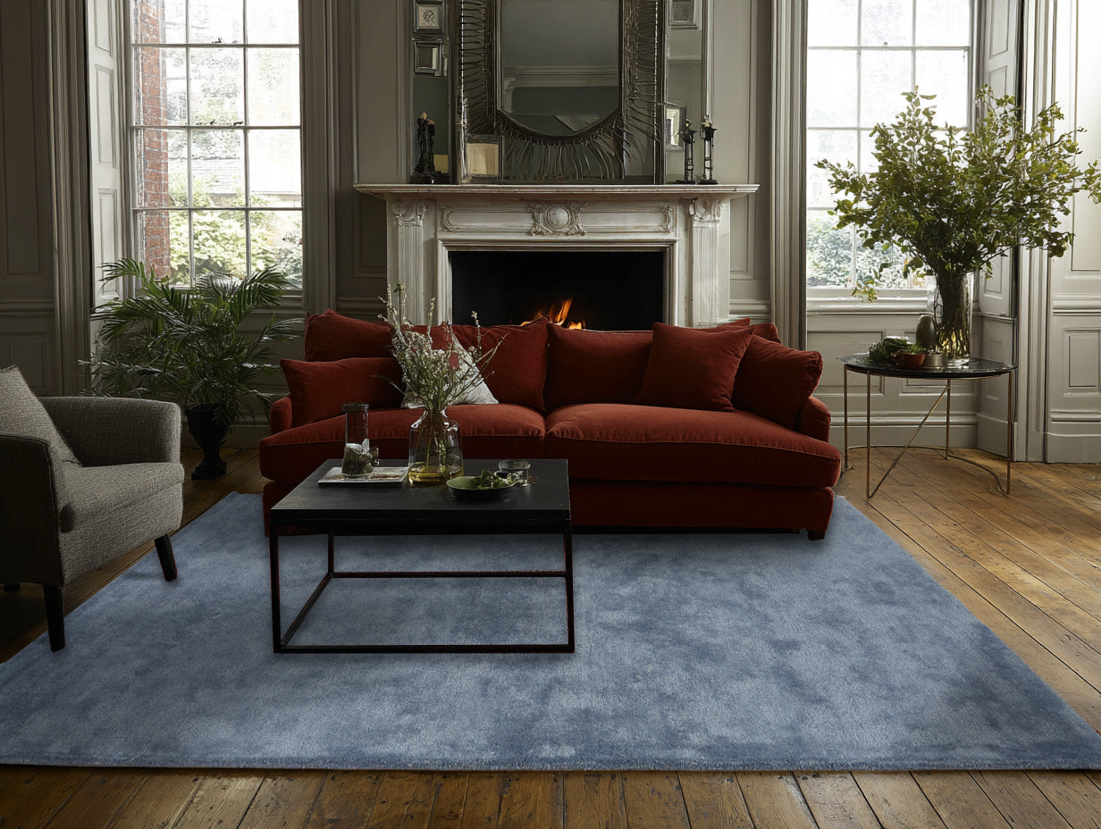 Ocean casual rug, 9' x 12'.