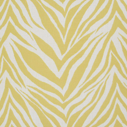 D.V. KAP HOME   12" x 24" Outdoor Crazy Horse Lumbar Pillow Yellow Zebra    - OD-158-1224