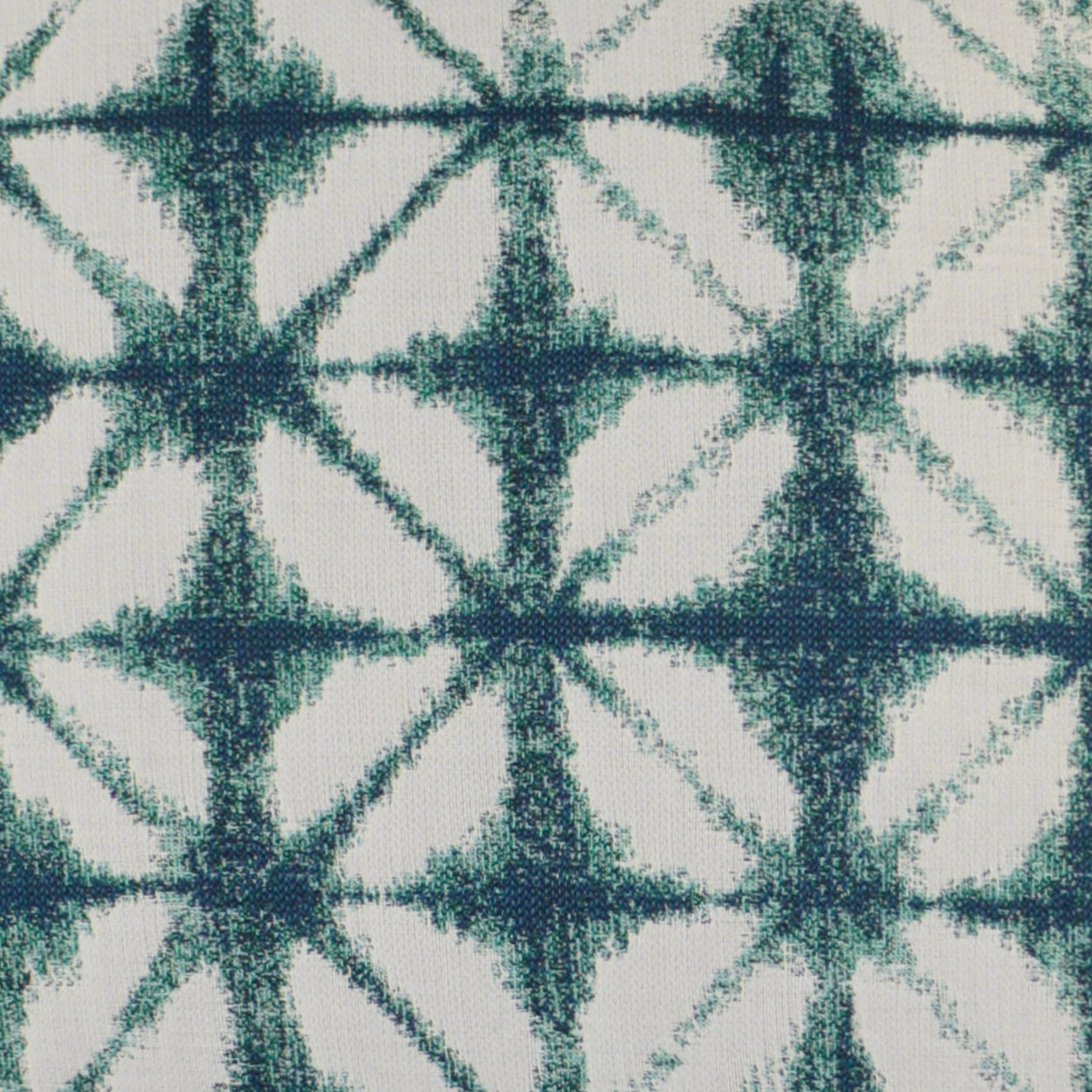 D.V. KAP HOME   12" x 24" Outdoor Midori Lumbar Pillow - Bermuda Shibori Tie Dye    - OD-239-B-1224