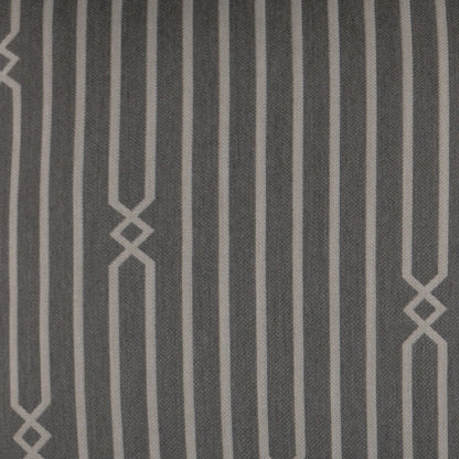 D.V. KAP HOME   22" x 22" Outdoor Kitri Pillow - Stone Stripe    - OD-240-S-2222