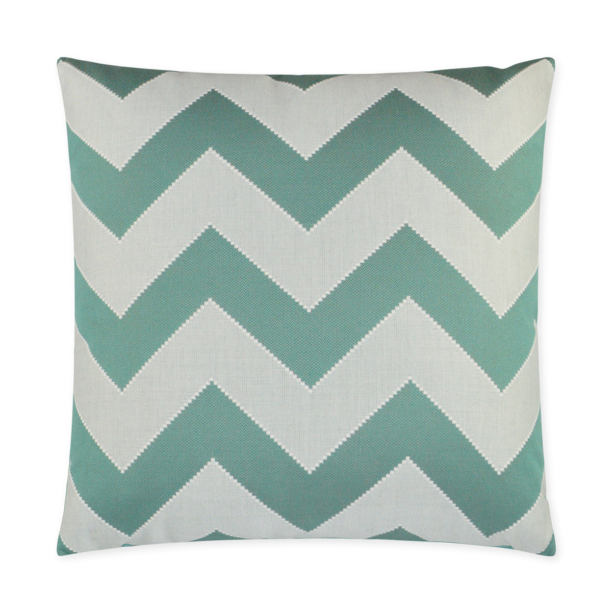 D.V. KAP HOME   22" x 22" Outdoor Gable Pillow - Bermuda Zig Zag Chevron    - OD-243-B-2222