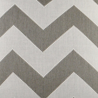 D.V. KAP HOME   22" x 22" Outdoor Gable Pillow - Stone Zig Zag Chevron    - OD-243-S-2222