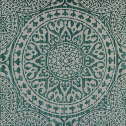 D.V. KAP HOME   22" x 22" Outdoor Compass Pillow Bohemian Medallion    - OD-244-2222