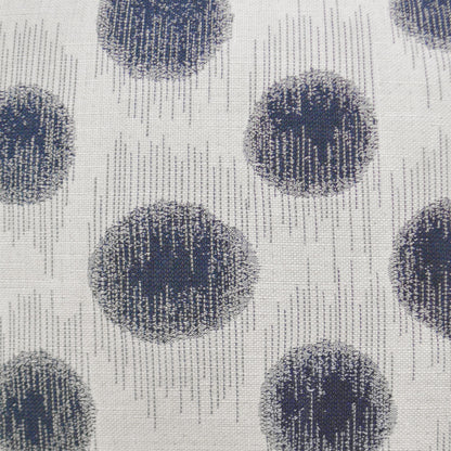 D.V. KAP HOME   22" x 22" Outdoor Sumatra Dot Pillow - Indigo Ikat    - OD-253-I-2222