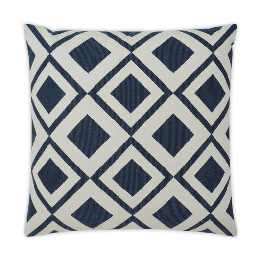 D.V. KAP HOME   22" x 22" Outdoor Savvy Pillow Modern Geometric    - OD-280-2222