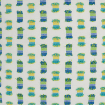 D.V. KAP HOME   22" x 22" Outdoor Fifi Pillow - Green Cut Thread    - OD-281-G-2222